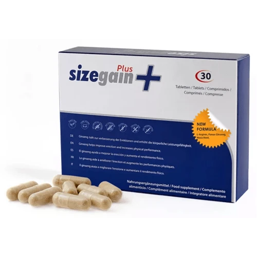 500 Cosmetics Sizegain Plus 30 Comprimidos 3 500 Cosmetics Sizegain Plus 30 Comprimidos