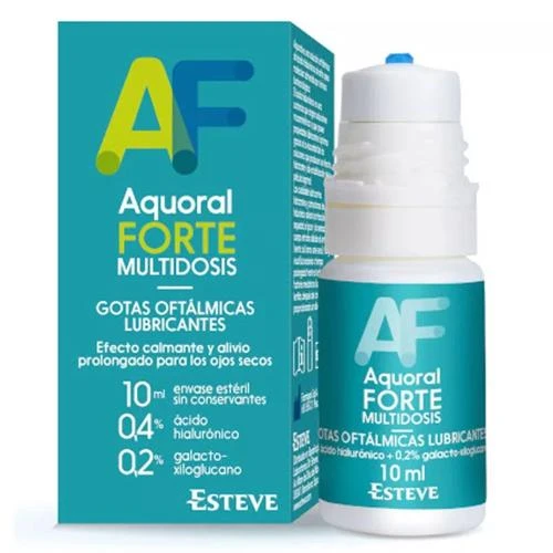 Esteve Aquoral Forte Gotas Oftálmicas Lubricantes 10 Ml 3 Esteve Aquoral Forte Gotas Oftálmicas Lubricantes 10 Ml