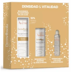 Avène DermAbsolu Contorno Ojos 15 Ml + Crema De Día 10 Ml + Desmaquillante Ojos 25 Ml