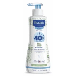 Mustela BabyGel Baño Espuma 2x750 Ml