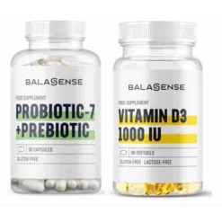 Balasense Vitamina D3 + Probiotics-7 & Prebiotic