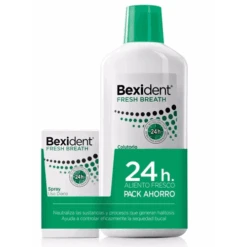 Bexident Colutorio Aliento Fresco 500ml + Spray 15 Ml