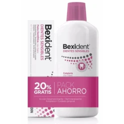 Bexident Colutorio Dientes Sensibles 500ml + Dientes Sensibles Pasta Dental 75 Ml