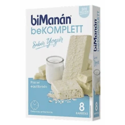 BiManán BeKOMPLETT Barritas Sabor Yogur 8 Uds