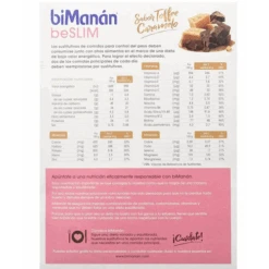 BiManán BeSlim Barritas Toffee 10 Uds 7 BiManán BeSlim Barritas Toffee 10 Uds -Personal Cuidado Productos Tienda Bimanan Be Slim Barritas Toffee 10 Uds 2
