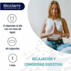 Biodami Digest Stress Relax 60 Cápsulas -Personal Cuidado Productos Tienda Biodami Digest Stress Relax 60 Capsulas 3