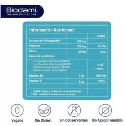 Biodami Digest Stress Relax 60 Cápsulas -Personal Cuidado Productos Tienda Biodami Digest Stress Relax 60 Capsulas 4