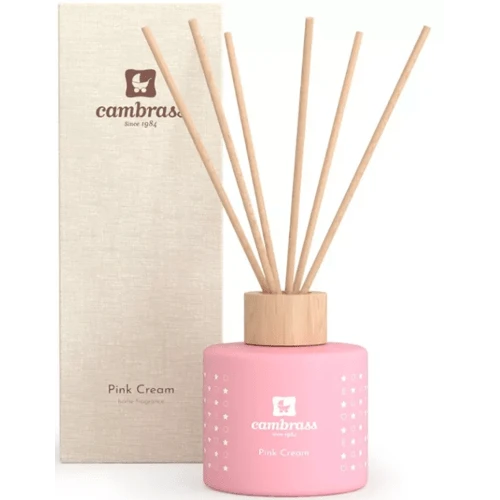 Cambrass Difusor Mikado Star Pink Cream 6,4x6,4x7,8 Cm 100 Ml 3 Cambrass Difusor Mikado Star Pink Cream 6,4x6,4x7,8 Cm 100 Ml