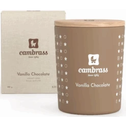 Cambrass Vela Aromática Star Vanilla Chocolate 7,5x7,5x9 Cm