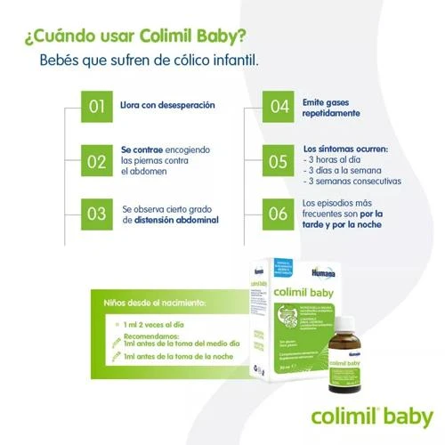 Humana Baby Colimil Baby Cólico Del Lactante 30 Ml 7 Humana Baby Colimil Baby Cólico Del Lactante 30 Ml - Imagen 5