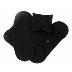 Imsevimse Compresa Día Reutilizable Negro 3 Uds