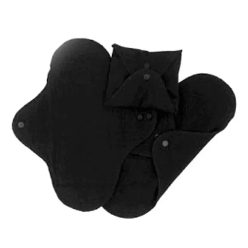 Imsevimse Compresa Día Reutilizable Negro 3 Uds 3 Imsevimse Compresa Día Reutilizable Negro 3 Uds