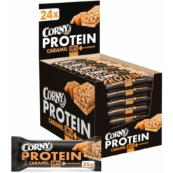 Corny Protein Barritas De Cereales De Caramelo 24 Uds