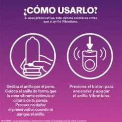 Durex Intense Vibrations Anillo Vibrador -Personal Cuidado Productos Tienda Durex Intense Vibrations Anillo Vibrador 2