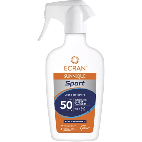 Ecran Sunnique Sport Leche Protectora SPF50 270 Ml 3 Ecran Sunnique Sport Leche Protectora SPF50 270 Ml