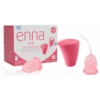 Enna Cycle Copa Menstrual Talla M 2 Uds + Esterilizador