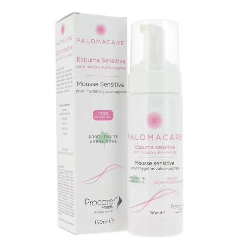 Palomacare Espuma Sensitiva Higiene Vaginal 150 Ml 3 Palomacare Espuma Sensitiva Higiene Vaginal 150 Ml