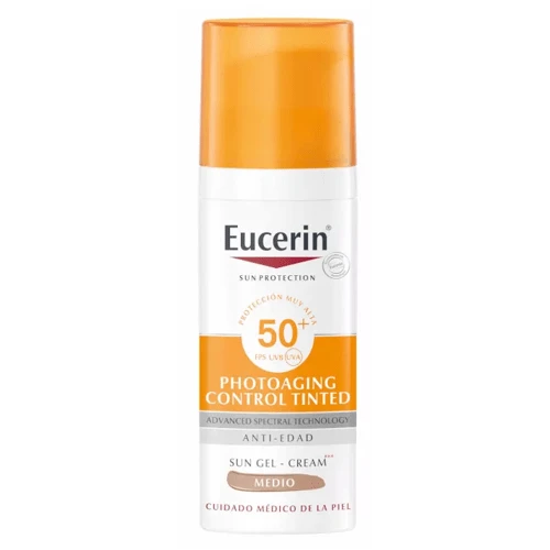 Eucerin CC Cream Photoaging Control Tono Medium SPF50+ 50 Ml 3 Eucerin CC Cream Photoaging Control Tono Medium SPF50+ 50 Ml