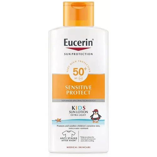 Eucerin Loción Infantil Extra Light FPS50+ 400 Ml 3 Eucerin Loción Infantil Extra Light FPS50+ 400 Ml
