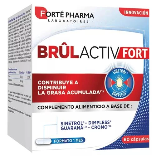 Forté Pharma Brulactiv Fort 60 Cápsulas 3 Forté Pharma Brulactiv Fort 60 Cápsulas