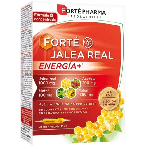 Forté Pharma Jalea Real Energía+ 20 Ampollas 3 Forté Pharma Jalea Real Energía+ 20 Ampollas