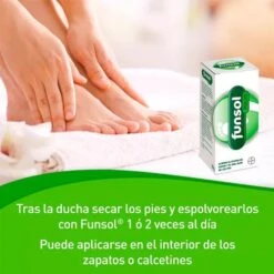 Funsol Canescare Spray 150 Ml + Funsol Polvo Desodorante Pies 60 Gr FORMATO AHORRO -Personal Cuidado Productos Tienda Funsol Canescare Spray 150 ml Funsol Polvo Desodorante Pies 60 gr FORMATO AHORRO 6