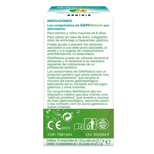 Gaviscon Gavinatura 2x14 Comprimidos 4 Gaviscon Gavinatura 2x14 Comprimidos - Imagen 2