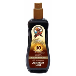 Australian Gold Gel Solar En Spray SPF10 Con Bronceador 237 Ml