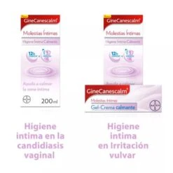 GineCanescalm Higiene Íntima Calmante 200 Ml + GineCanescalm Gel-Crema 15 Gr FORMATO AHORRO -Personal Cuidado Productos Tienda GineCanescalm Higiene Intima Calmante 200 ml GineCanescalm Gel Crema 15 gr FORMATO AHORRO 1