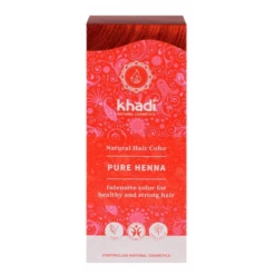 Khadi Henna Natural 100% Pura Rojo 100 Gr