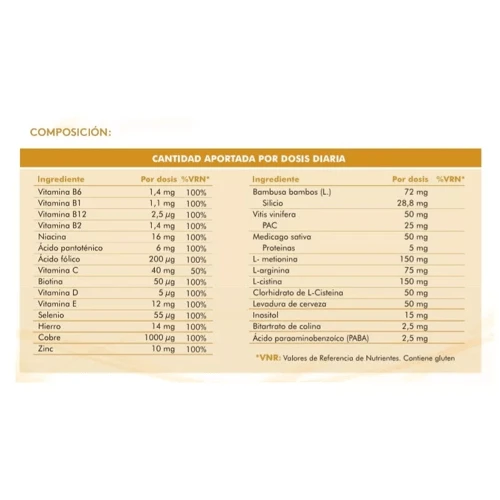 Hidrotelial Kalogen Cabello Y Uñas 30 Cápsulas 4 Hidrotelial Kalogen Cabello Y Uñas 30 Cápsulas - Imagen 2