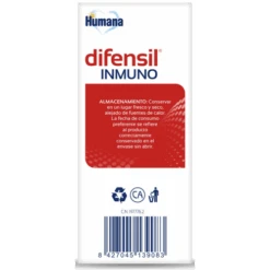 Humana Baby Difensil Inmuno Jarabe Vitaminas E, C, D, Zinc Y Probióticos 150 Ml -Personal Cuidado Productos Tienda Humana Baby Difensil Inmuno Jarabe 150 ml 1