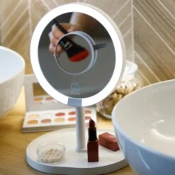 InnoGIO Espejo Cósmetico Con Luz LED 10 InnoGIO Espejo Cósmetico Con Luz LED -Personal Cuidado Productos Tienda InnoGIO Espejo Cosmetico con Luz LED 2