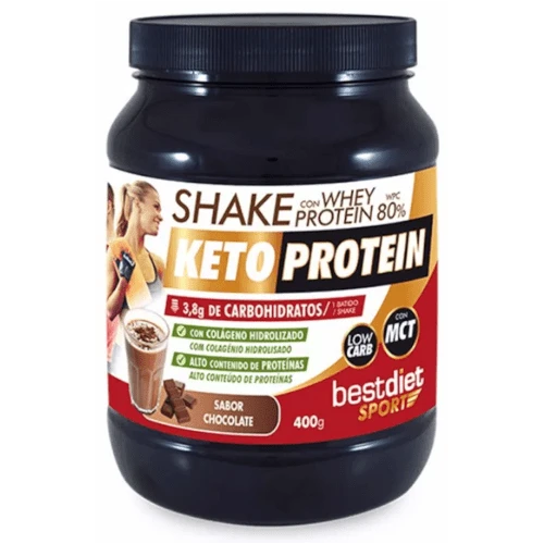 Keto Protein Shake Chocolate 400 Gr 3 Keto Protein Shake Chocolate 400 Gr