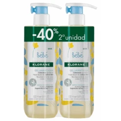 Klorane Bebé Gel Cuerpo Y Cabello 2x500 Ml
