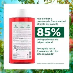 Klorane Champú Granada Cabello Teñido 400 Ml 11 Klorane Champú Granada Cabello Teñido 400 Ml -Personal Cuidado Productos Tienda Klorane Champu Granada 400 ml 1