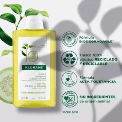 Klorane Champú A La Cidra 400 Ml -Personal Cuidado Productos Tienda Klorane Champu a la Cidra 400 ml 2