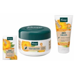 Kneipp Anti Callus Salve 50ml + Sales De Baño Pies 40gr + Bálsamo Foot Butter 100ml