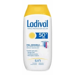 Ladival Gel Crema Oil Free Pieles Sensibles O Alérgicas SPF50+ 200 Ml