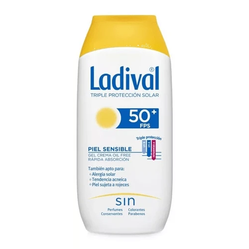 Ladival Gel Crema Oil Free Pieles Sensibles O Alérgicas SPF50+ 200 Ml 3 Ladival Gel Crema Oil Free Pieles Sensibles O Alérgicas SPF50+ 200 Ml