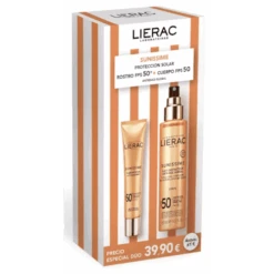 Lierac Sunissime Fluido SPF50 40 Ml + Leche Corporal SPF50 150 Ml