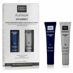 Martiderm Platinum Corrector Ojos Día 10ml + Corrector Ojos Noche 10 Ml