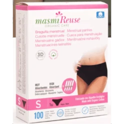 Masmi Organic Braguita Menstrual Talla Lavable S