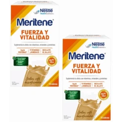 Meritene Fuerza Y Vitalidad Polvo Café Descafeinado 2x15 Sobres