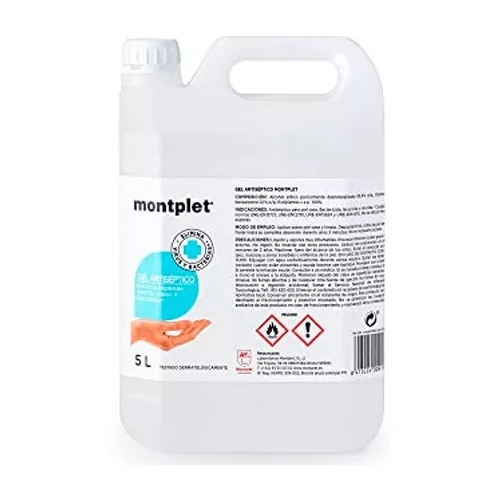 Montplet Gel Antiséptico De Manos 5 L 3 Montplet Gel Antiséptico De Manos 5 L