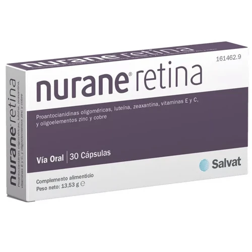 Salvat Nurane Retina 30 Cápsulas 3 Salvat Nurane Retina 30 Cápsulas