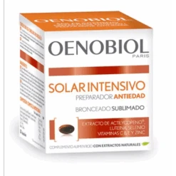 Oenobiol Solaire Intensif Antiedad Pieles Normales 30 Cápsulas