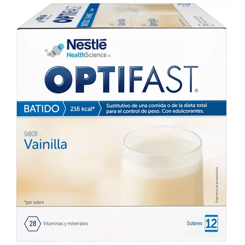 Optifast Batido De Vainilla 12 Sobres 3 Optifast Batido De Vainilla 12 Sobres