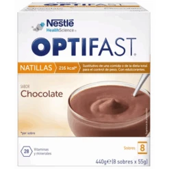 Optifast Natilla De Chocolate 8 Sobres