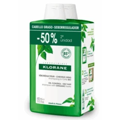 Klorane Champú Extracto De Ortiga Bio 2x400 Ml